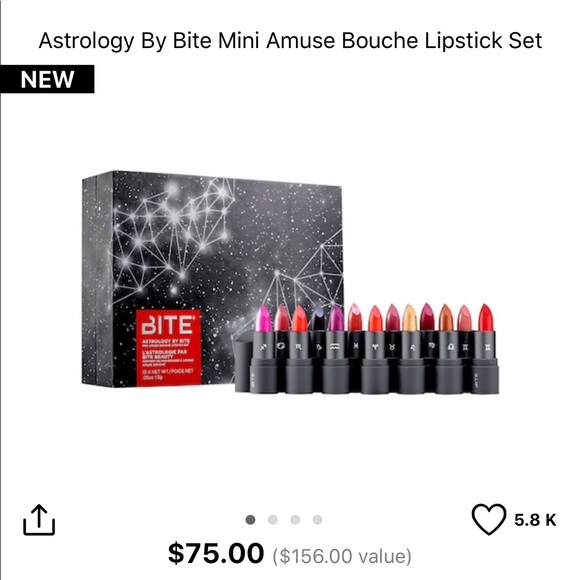 Bite Beauty Other - Bite Mini Zodiac lipsticks individually(NEW)